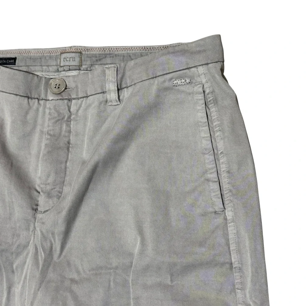 Ecru The Mitchell‎ Project NWT the new Nash gray shorts sz 10 minimalist tencel
